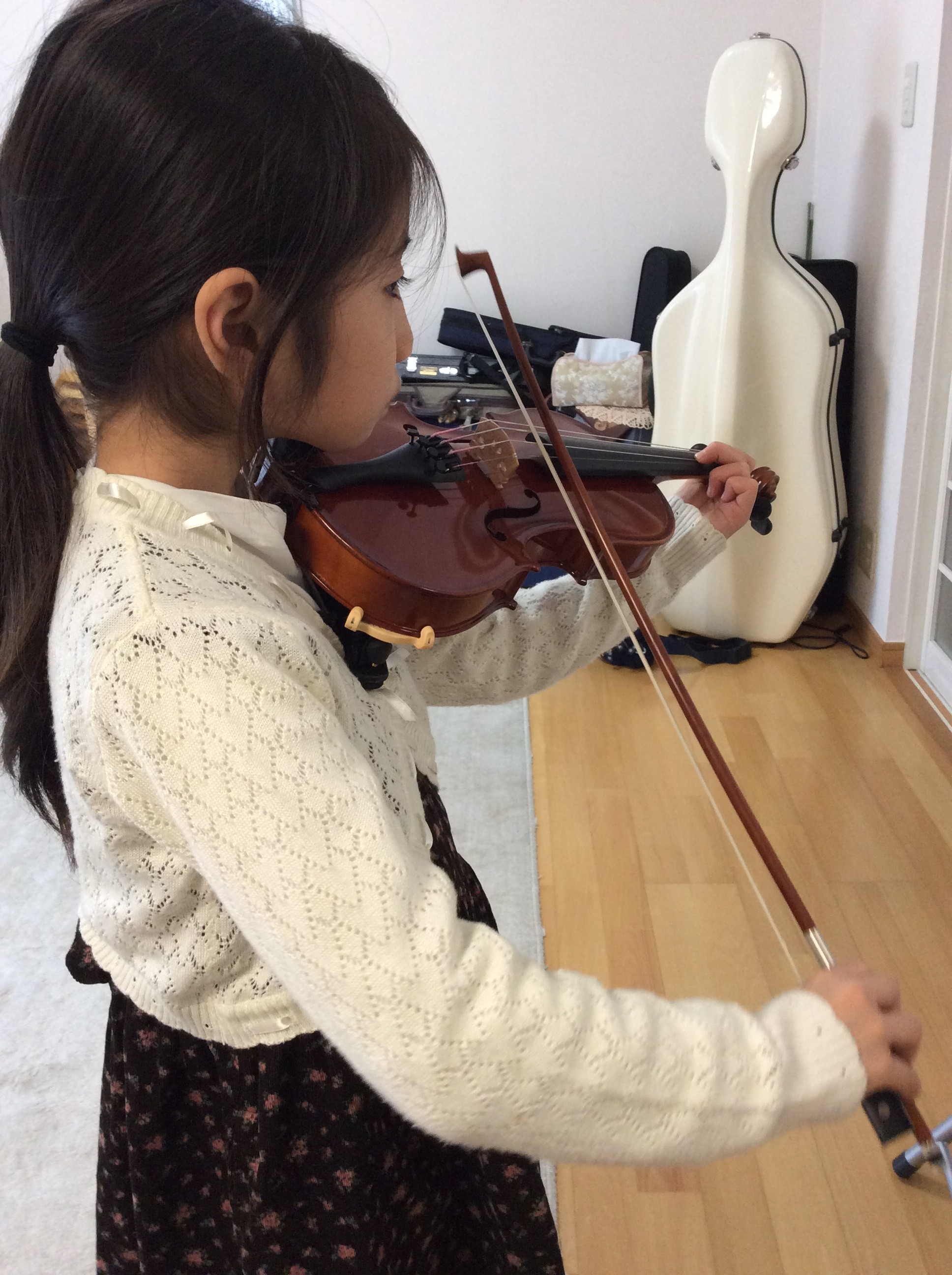 一週間でヴァイオリンのサイズアップ | 武田ゆりヴァイオリン教室